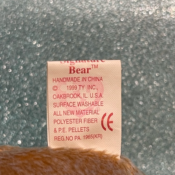 Ty Signature 1999 Bear - Picture 4 of 6